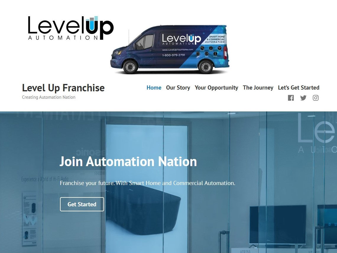 ‘Level Up Your Home’ Announces Franchise Opportunity For Home And Business Automation