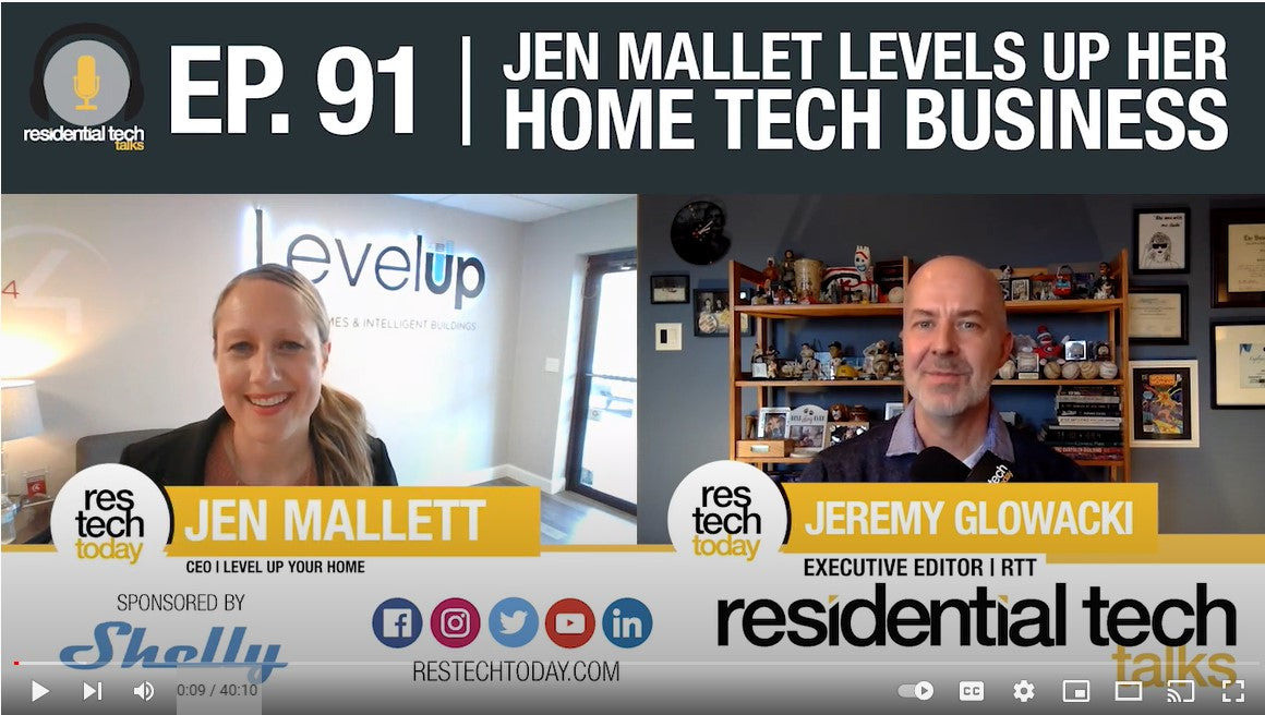 Our CEO, Jen Mallett is interviewed by Residential Tech Today