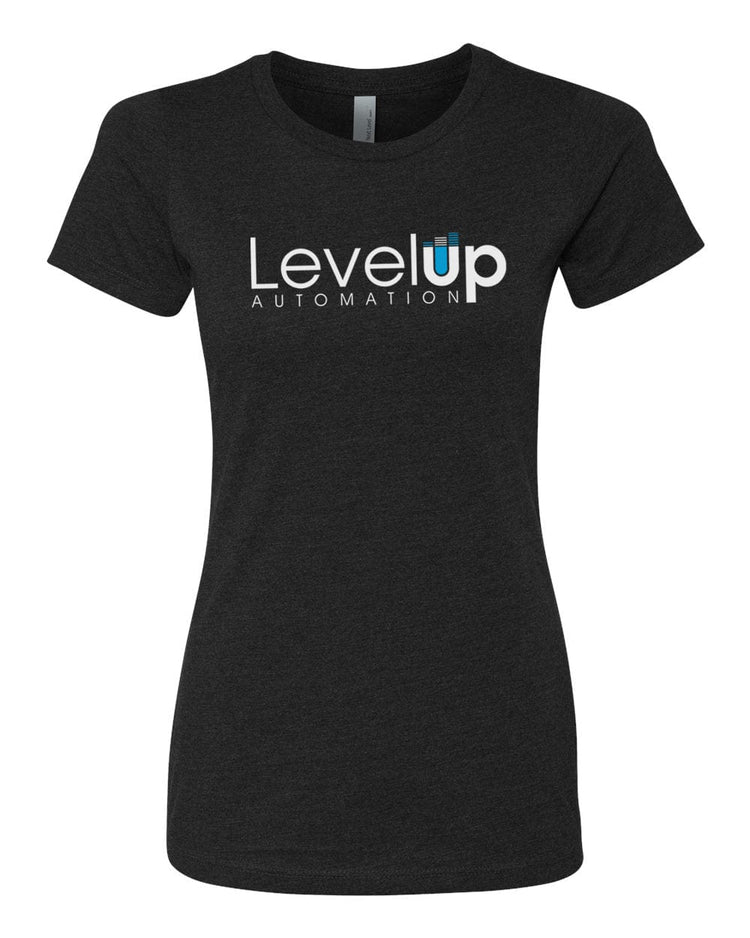 Level Up Automation Apparel & Accessories Level Up Short Sleeved Shirt  - Women's in Black
